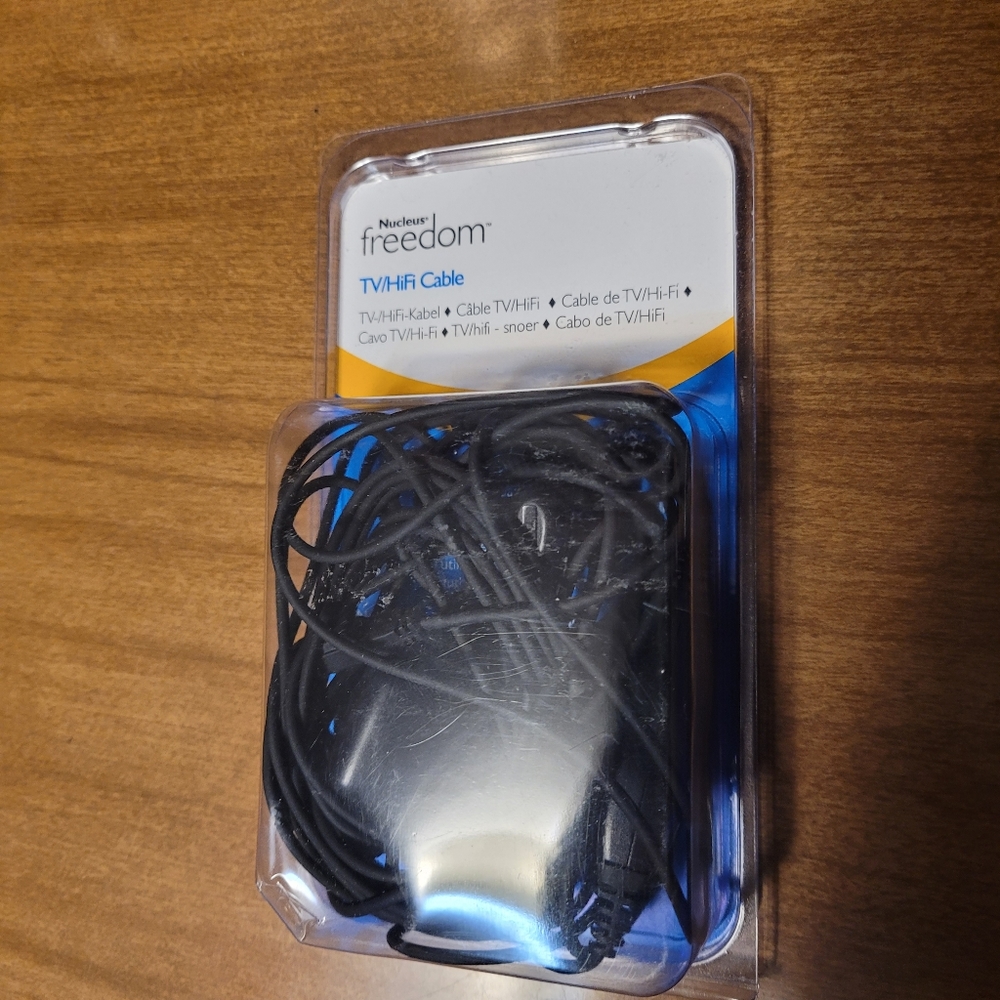 Nucleus cochlear tv/hifi cable